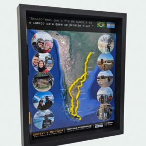 Quadro Personalizado Viagem 50x40cm